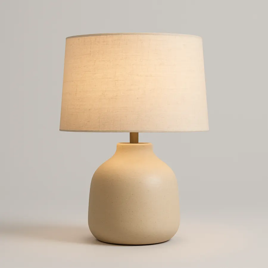 Stoneware Table Lamp