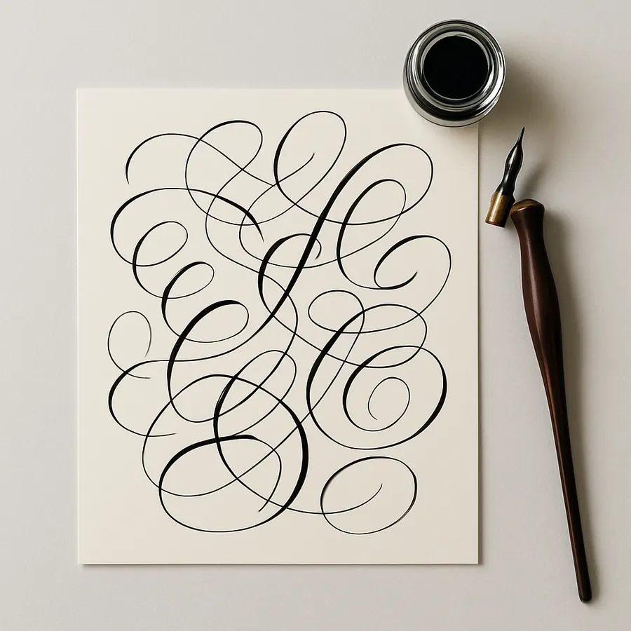 Hand-Lettered Script Font